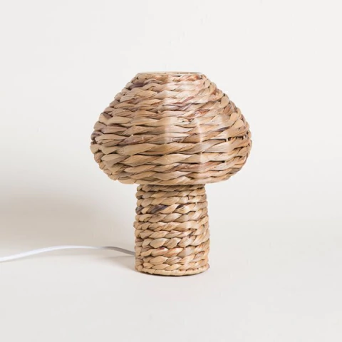 LAMPARA DE MESA MOOREA NATURAL 28x23