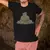 Camiseta Masculina Estampada Vulcão Cartoon 100% Algodão - comprar online