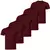 Imagem do Kit 5 Camiseta Básica Masculina Slim Fit 100% Algodão Premium