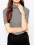 Blusa Gola Alta listrada - comprar online