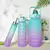 Imagem do Kit 3 garrafas motivacionais fitness academia 300ml 900ml 2 litros