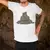 Camiseta Masculina Estampada Vulcão Cartoon 100% Algodão na internet