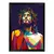 Quadro Religioso Jesus Cristo Art Color Geométrico Com Moldura na internet