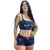 Short Doll : Pijama Liso Ribana Canelada - Jonny imports