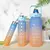 Kit 3 garrafas motivacionais fitness academia 300ml 900ml 2 litros na internet
