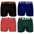 Kit 5 Cuecas Boxer Polielastano Alpha Boys Original - Jonny imports
