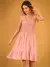 Vestido Curto de Lastex Com Alça Em Tiras De Amarra - comprar online
