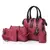 Conjunto de bolsas femininas couro