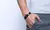 Cruz pulseira magnética masculina de aço inoxidável na internet