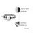 Cruz pulseira magnética masculina de aço inoxidável na internet