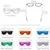 Kingseven ORIGINAL vintage de madeira UV 400 na internet