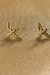 Brinco Pequeno de Espirito Santo Banhado em Ouro 18k - comprar online