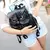 Mochila de coruja em relevo PU