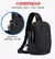 Bolsa de peito masculina crossbody oxford na internet