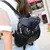 Mochila de coruja em relevo PU