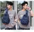Bolsa de peito masculina crossbody oxford - loja online