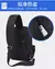 Imagem do Bolsa de peito masculina crossbody oxford