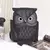 Mochila de coruja em relevo PU na internet