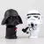10cm Star Wars Darth Vader & Storm Trooper - comprar online