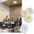 Kit 3 Lâmpadas Luminária Led Controle Sem Fio portátil - Jonny imports
