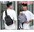 Bolsa de peito masculina crossbody oxford