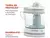 Espremedor de Frutas Mondial E-01 Elétrico 25W Branco - 220V - Jonny imports