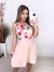 Vestido Estampado em alto relevo