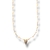 Chocker pérolas com coração - comprar online