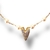 Chocker pérolas com coração na internet