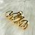 Pregadeira Metal Onda - comprar online