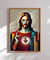 Quadro Sagrado Coração Jesus - A Luz da Devoção - RD200 - Fé Design
