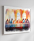 Quadro Santa Ceia Colors - RD82 - Fé Design