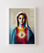 Quadro Sagrado Coração Maria - A Luz da Devoção - RD200 - comprar online