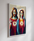 Quadro Sagrados Corações – Luz e Devoção - RD120 na internet