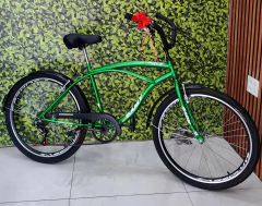 BIKE ARO 26 BEACH QUADRO ALTO - loja online
