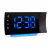 Reloj Despertador LED con Proyector + Puerto USB