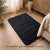 Alfombra de Baño Negra 60x40 cm – Espuma Viscoelástica Antideslizante. - comprar online
