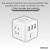 Adaptador Enchufe Universal en Forma de cubo | Conexion USB en internet