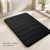 Alfombra de Baño Negra 60x40 cm – Espuma Viscoelástica Antideslizante. - tienda online