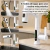 Canilla de Lavabo Inteligente de Cascada con Pico Extensible | Blanco Mate Moderno - comprar online