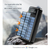 Carregador Portátil Power Bank Solar 10.000mah Com cabos 5 Em1 LED lanterna - Cabral Shop