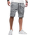 KIT 3 Bermudas Masculinas Sarja Colorida Jeans Premium - Cabral Shop