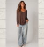 Remera evasé cuello Gota morley soft