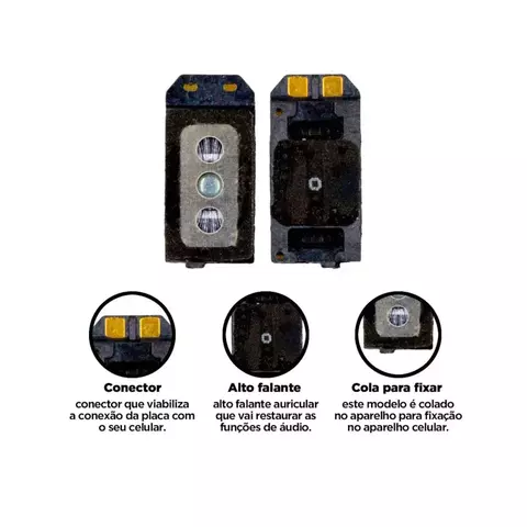 Auricular Samsung Galaxy A20 A30 A30S A40 A50 A50S A51 A70 A71 A12 M30 J5 Prime J7 Prime