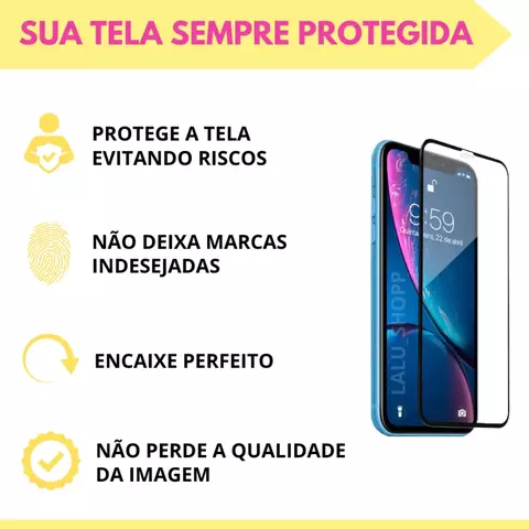 Película Vidro 3d A30s A30 / A50 / A20 / M30 / MOTOROLA ONE ZOOM / G8 PLUS / G8 Play / MOTO ONE MACRO / REDMI NOTE 7 / REDMI NOTE 8 / LG K22 - comprar online