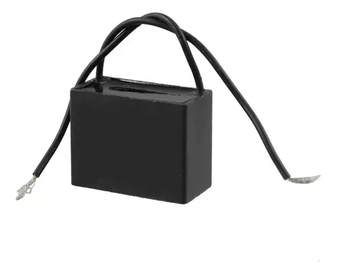 Capacitor Quadrado 10uf 250v Cbb61 5060 Hz 2 Fios (multipane britania)