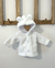 Saco Soft con capucha orejitas Blanco - comprar online