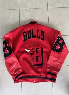 JACKET NBA CHICAGO BULLS ROJA - ZETA