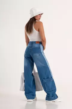 MAXI WIDE SPORT CARGO JEANS - tienda online