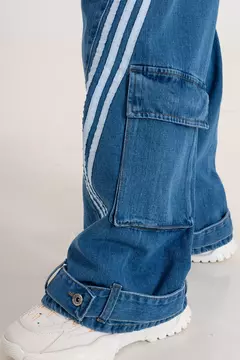 MAXI WIDE SPORT CARGO JEANS